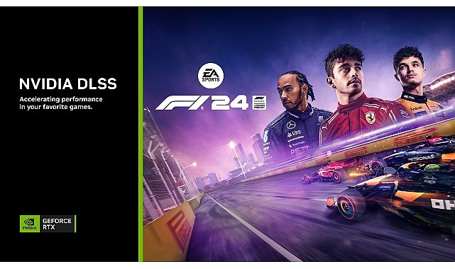 Işın izleme ve NVIDIA Reflex özellikli EA SPORTS™ F1® 24’te NVIDIA DLSS 3 ile harika suratlara çıkın