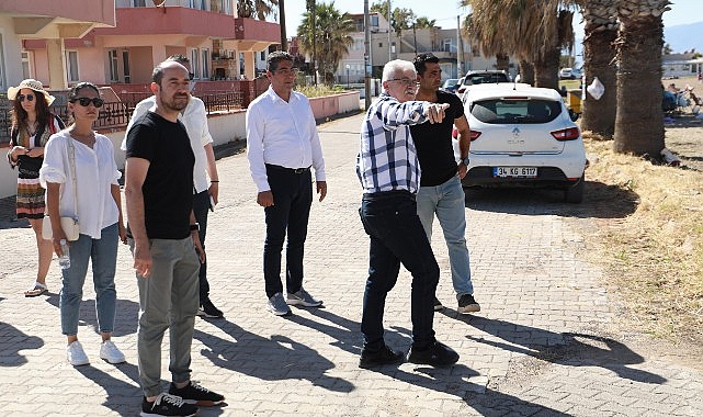 Burhaniye Belediye Başkanı Ali Kemal Deveciler ve Takımı Tam Takım Alanda