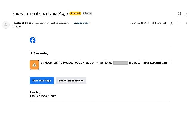 Dolandırıcılar, Meta’nın altyapısını ve markasını kullanarak Facebook işletme hesaplarını amaç alıyor