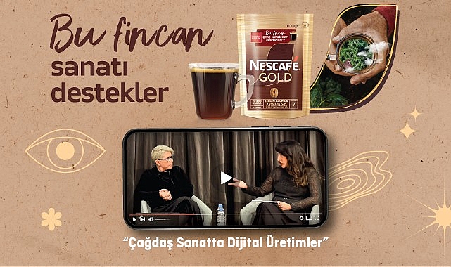 NESCAFÉ Gold’un genç sanatkarlara takviyesi, eğitici görüntülerle sürüyor