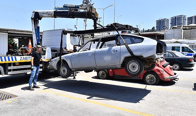 Bir vakitlerin en düzgünleri artık hurda merkezinde