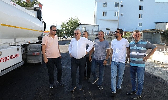 Edremit Belediyesi asfaltlama atağı başlattı