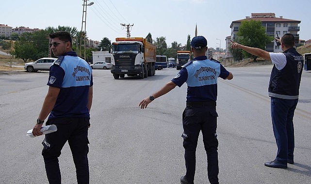 Keçiören’de Hafriyat Kamyonlarına Yönelik Kontrol