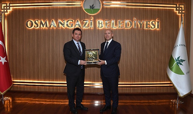 Lider Aydın, Almanya Hessen eyaleti Bakanı Pentz’i ağırladı