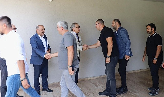 Baraçlı, özel güvenlik çalışanıyla buluştu