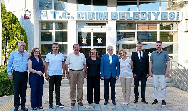 Ege ve Marmara Çevreci Belediyeler birliği Temmuz ayı toplantısı Didim Belediyesi konut sahipliğinde Didim’de gerçekleştirildi
