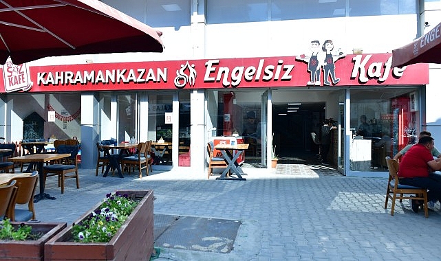 Kahramankazan’da Maniler “Engelsiz Kafe”de Aşılıyor