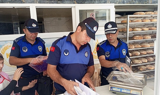Salihli Belediyesi Zabıta Müdürlüğünden Fırın ve Pastanelere ´Gramaj´ Kontrolü