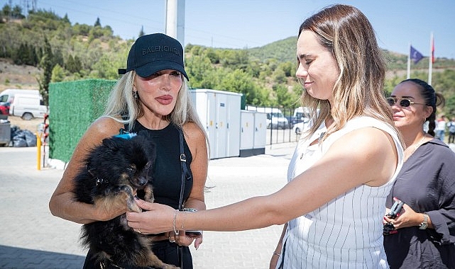 Seren Serengil’den yangından kurtarılan can dostlara takviye ziyareti