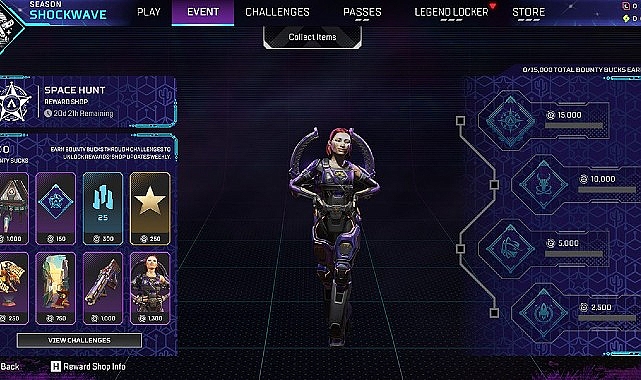 Apex Legends Space Hunt Aktifliği Çok Yakında Başlıyor!