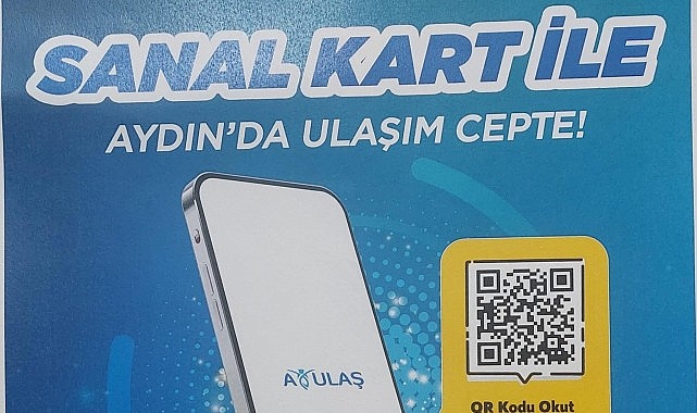 Aydın Büyükşehir Belediyesi’nden ulaşımda yeni devir: sanal kart ile ulaşım cepte.