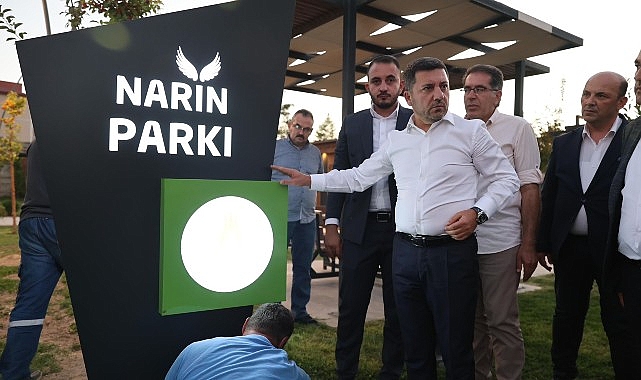 Diyarbakır’da katledilen Narin Güran’ın ismi Nevşehir’de Cevher Dudayev Mahallesi’nde bulunan parka verildi.