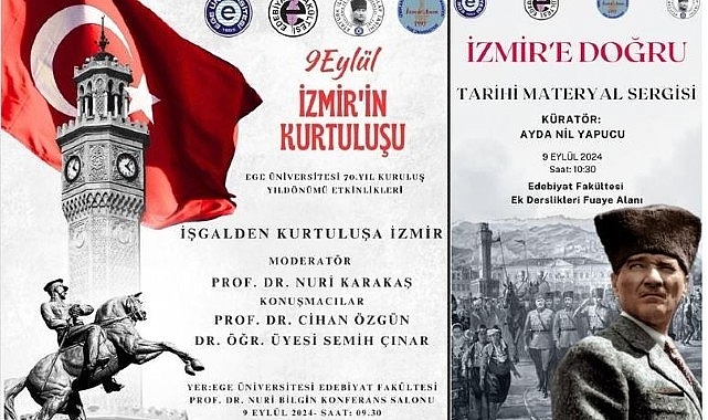 EÜ’de “İşgalden Kurtuluşa İzmir Konferansı ve İzmir’e Yanlışsız Sergisi” düzenlenecek