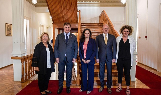 Fransa Başkonsolosu Fanton’dan Lider Tugay’a ziyaret