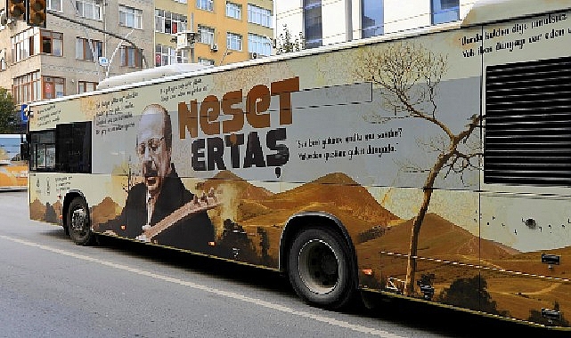 İETT, Türk Halk Müziği’nin en kıymetli ustalarından Neşet Ertaş’ı vefatının 12.yıl dönümünde vefa otobüsü ile anıyor