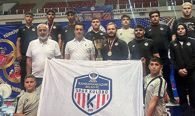 Kahramankazan Belediyespor Kulübü’nden halterde tarihi muvaffakiyet