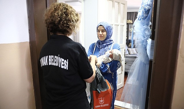 Konak’ta anneler de bebekler de keyifli