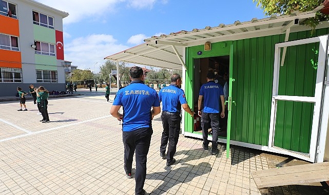 Menderes Zabıtasından Kantin Kontrolü
