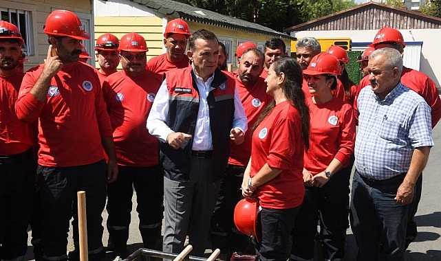 Yenişehir Belediyesi sarsıntı tatbikatına katıldı