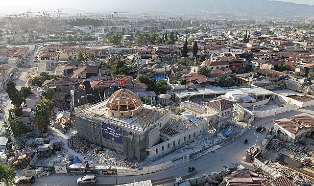 Başkan Altay: “Hatay’da Anadolu’nun İlk Camisinde Çalışmaları Kısa Sürede Tamamlayacağız”