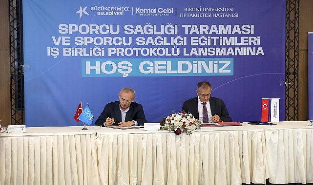 Sporcu Sağlığı Taraması ve Sporcu Sağlığı Eğitimleri İşbirliği Protokolü’nün Lansmanı Yapıldı