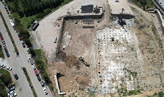 Umuttepe Cami ve Otoparkı’nda çalışmalar başladı