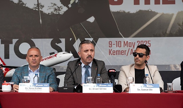 Yüzlerce koşucu Kemer’de denizden gökyüzüne koşacak