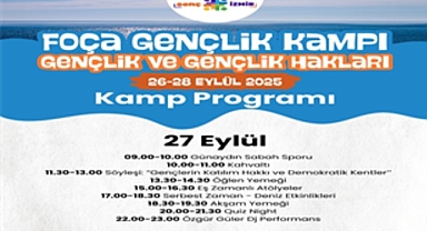 Büyükşehir’den gençlere Foça’da kamp
