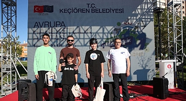 Keçiören’de Avrupa Hareketlilik Haftası coşkusu yaşandı