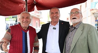 Başkan Aydın’dan Sebze Pazarına Ziyaret