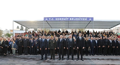 Edremit’te 10 Kasım’da Hayat Durdu