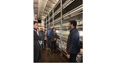 Aday çiftçiler sahada teorik bilgilerini pekiştirdi