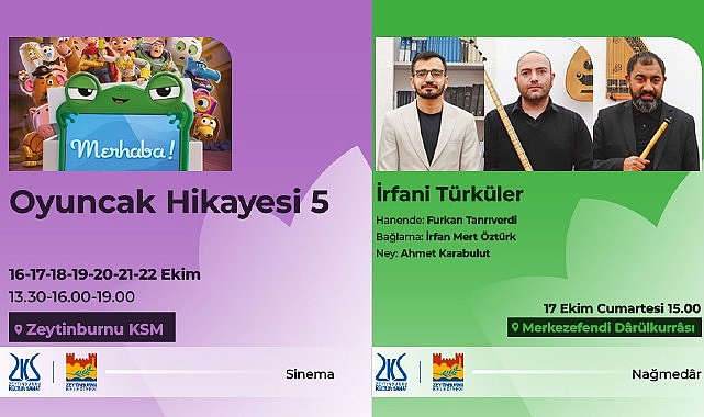 ZKS 12-18 Ekim Haftalık Etkinlik Takvimi